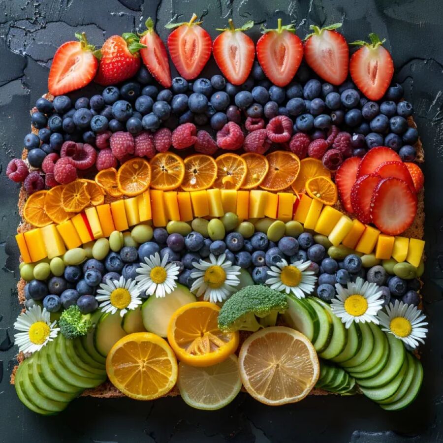 Imagem Arco-Íris-Plant-Based